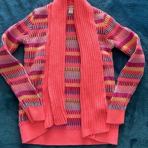 Cat & Jack Vibrant Multicolor Cardigan